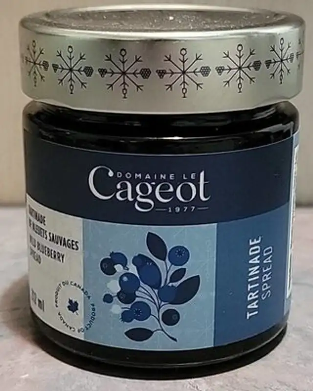 Tartinade de bleuets sauvages