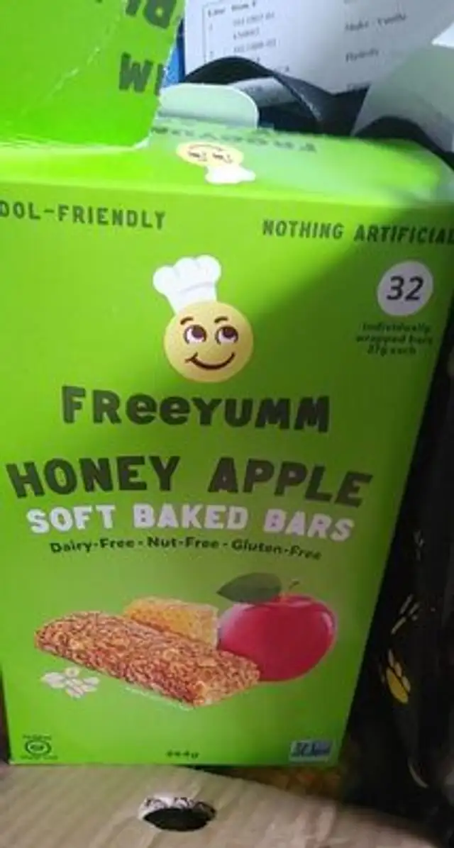 Honey apple bars