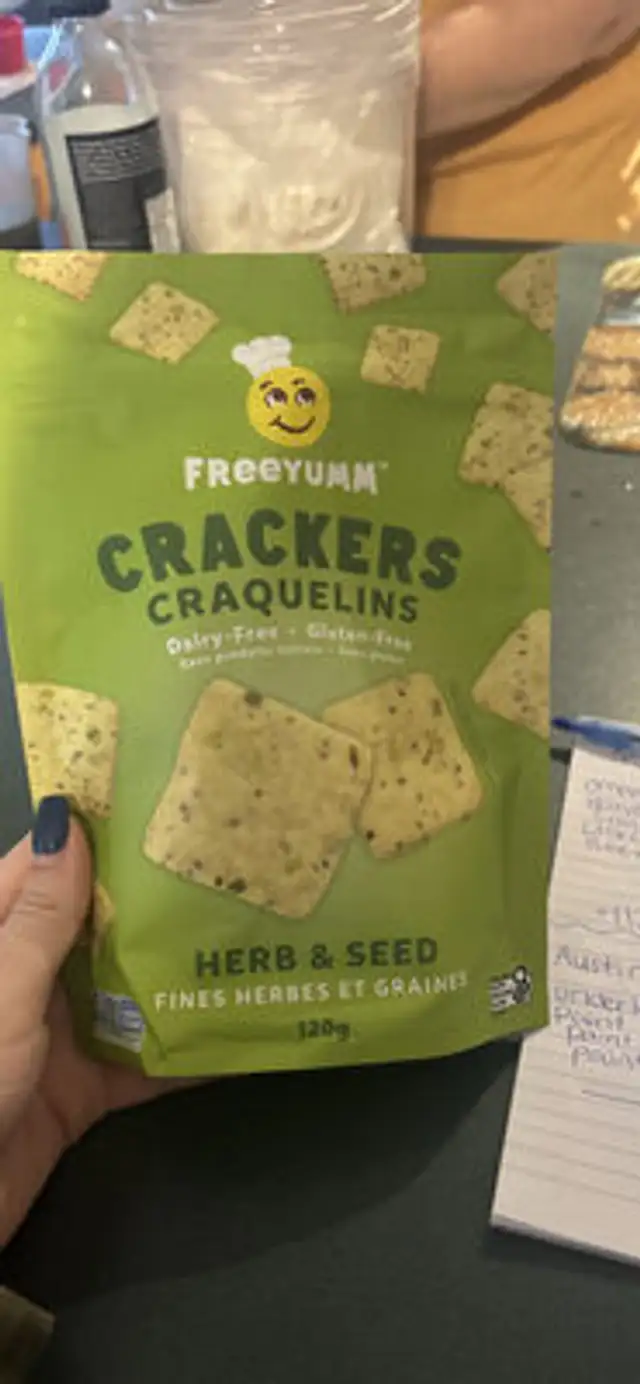Craquelins fines herbes et graines