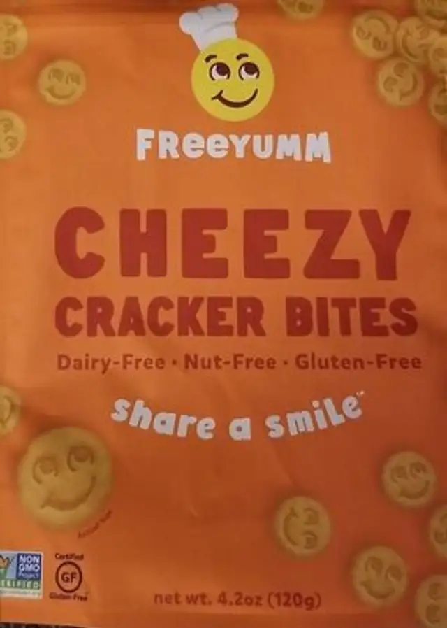 Cheezy cracker bites