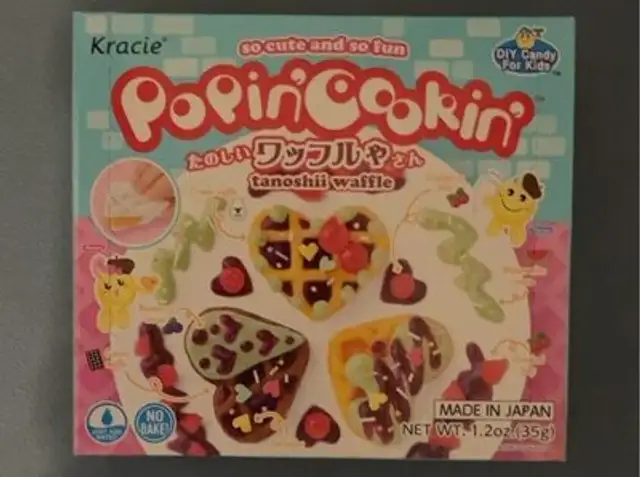 Popin cookin diy candy waffle kit