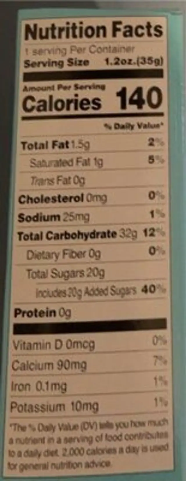 Popin cookin diy candy waffle kit nutrition facts table