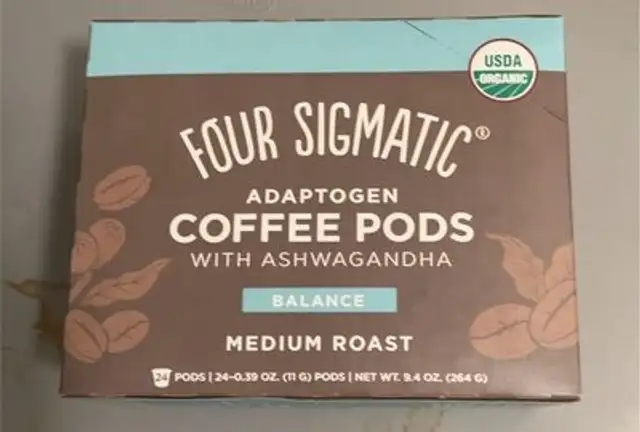 Coffee Meduim Roast Ashwagandha coffee pods