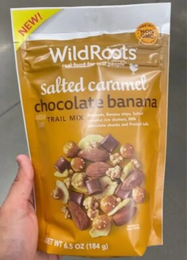 Salted caramel chocolate banana