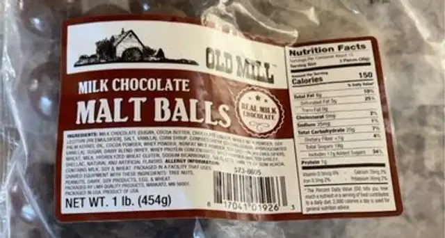 Milk Chocolate Malt Balls
