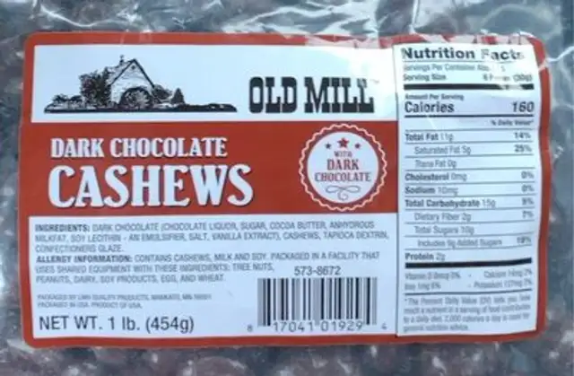 Dark Chocolate Cashews