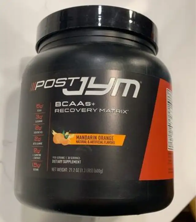 Post Jym recovery matrix