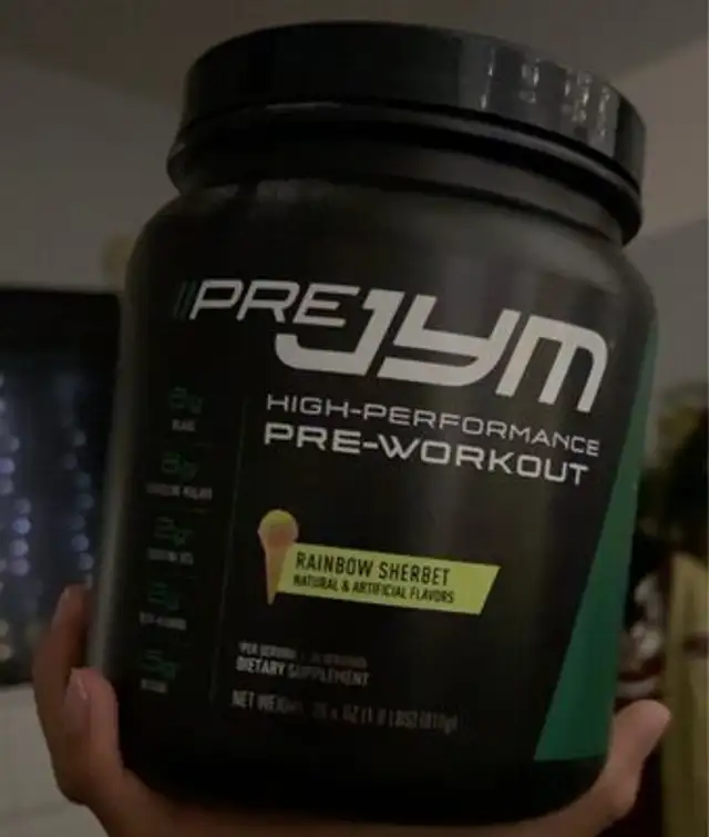 PreJym High Performance Pre-Workout (rainbow sherbet)