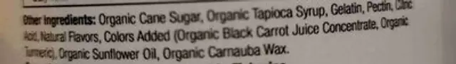 Smarty Pants Women's Formula ingredients label