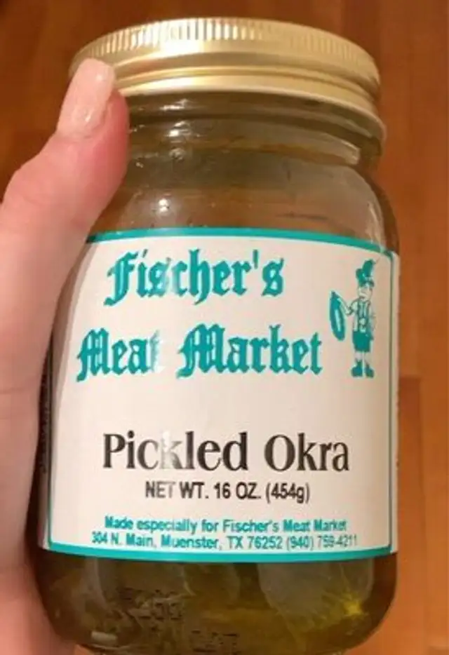pickled okra