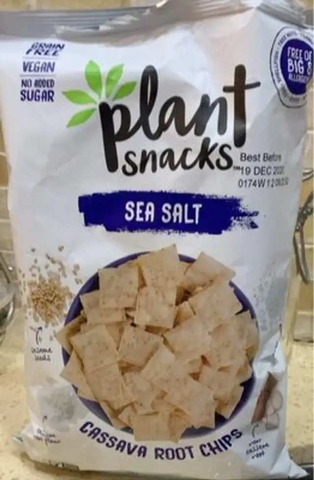 Casava root chips