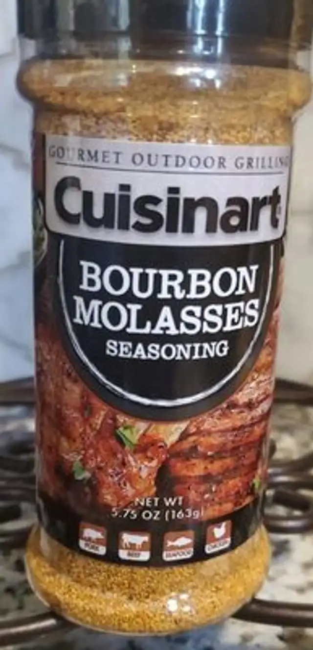Bourbon molasses seasoning nutrition facts table