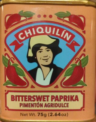 bittersüßes Paprikapulver