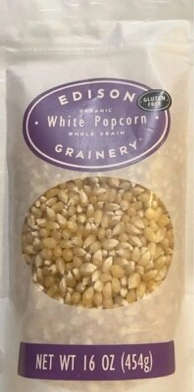 Organic White Popcorn
