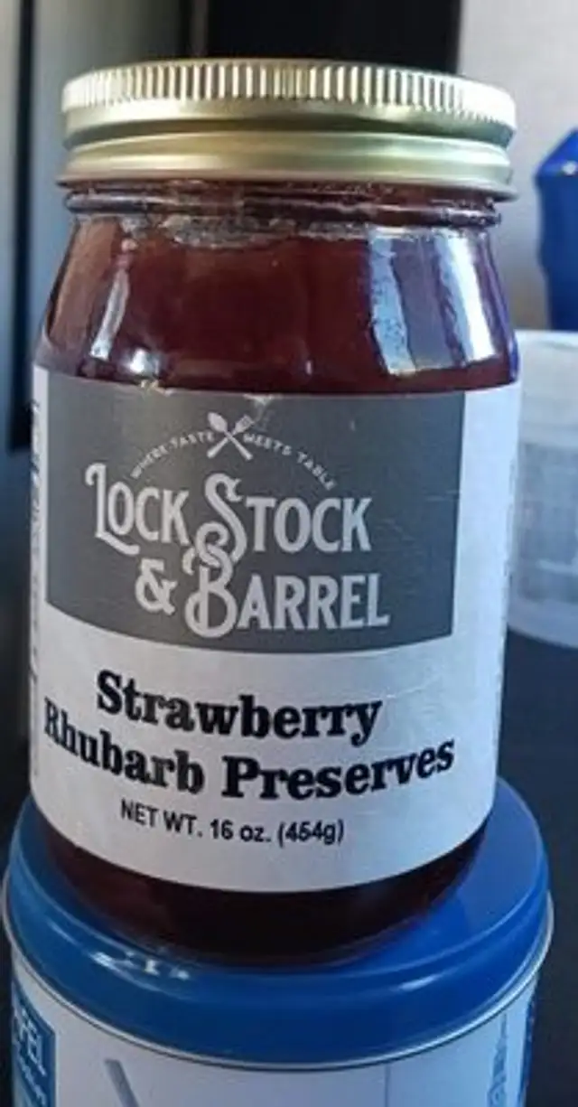 Strawberry Rhubarb Preserves