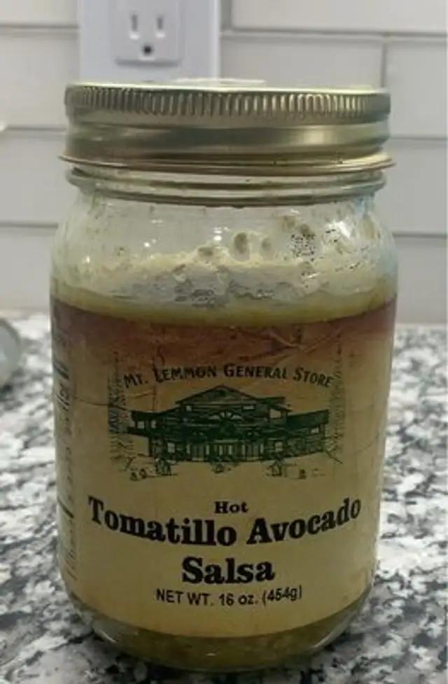 Tomatillo avocado salsa
