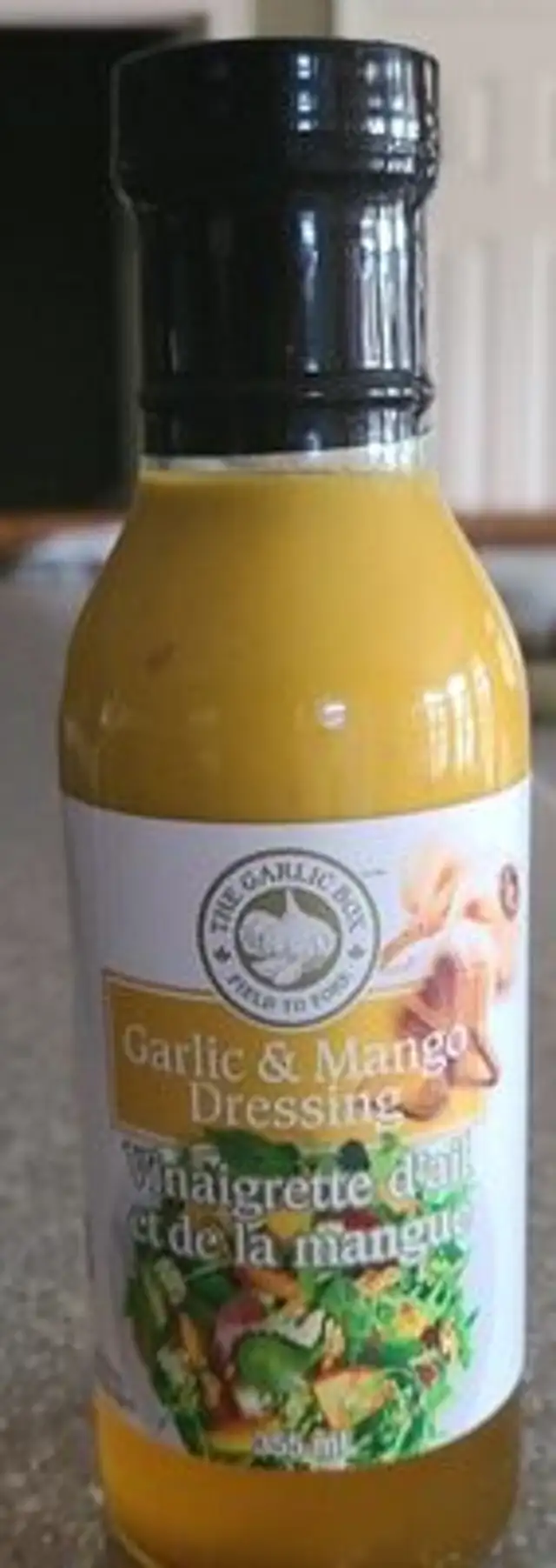 Garlic and mango dresding