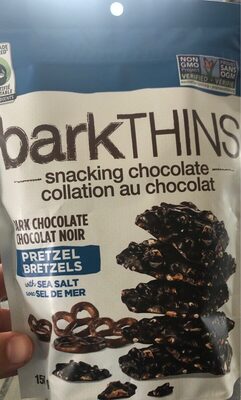 Dark Chocolate Pretzel With Sea Salt