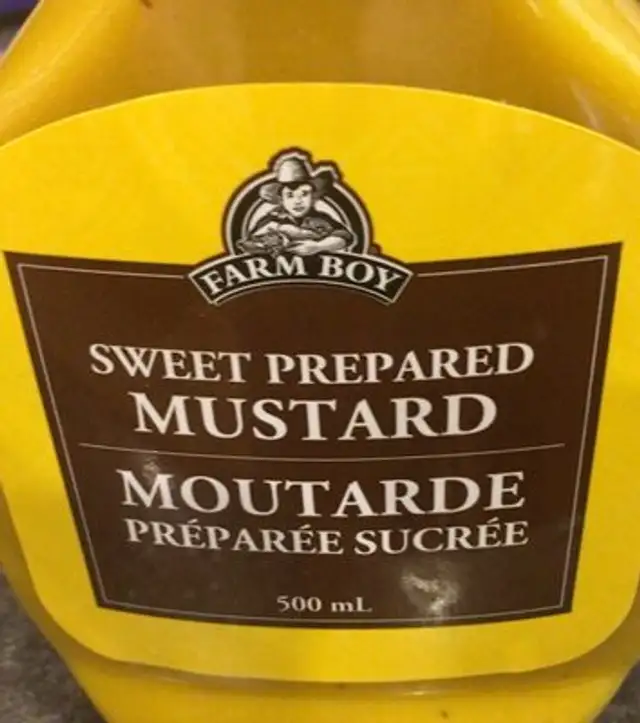 Sweet Prepayed Mustard