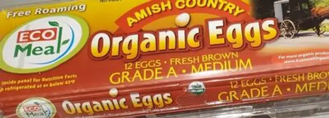 Eco meal organic eggs