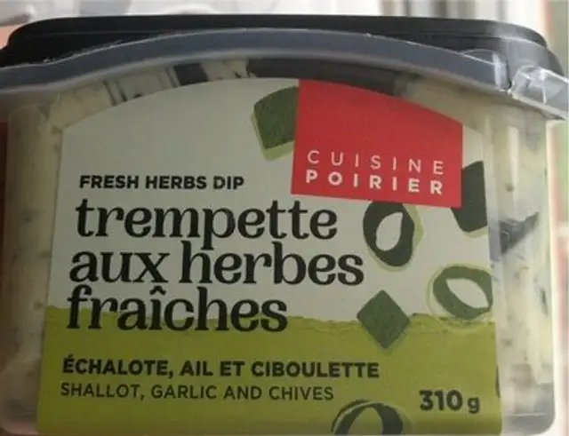 Trempette aux herbes fraîches