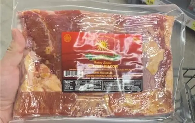 Hickory smoked bacon