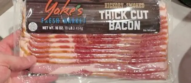 Thick cut bacon