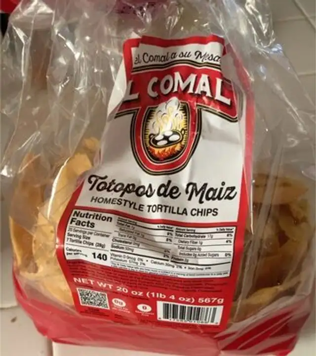 Totopos de Maiz