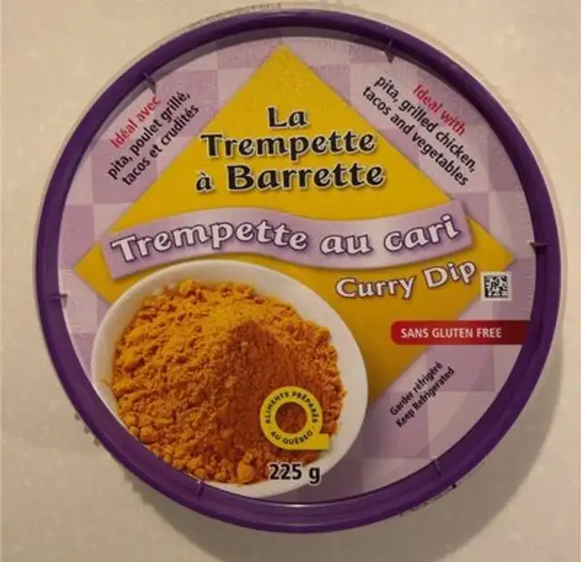 Trempette au cari