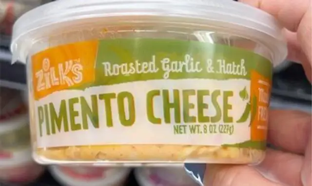 Roasted garlic and Hatch Pimento cheese