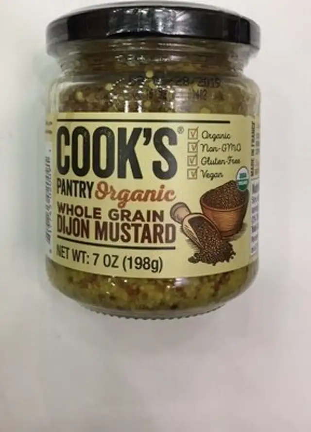 Organic Whole Grain Dijon Mustard
