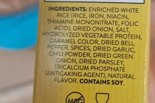 Cajun jambalaya mix ingredients label