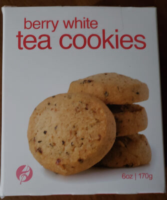 berry white tea cookies