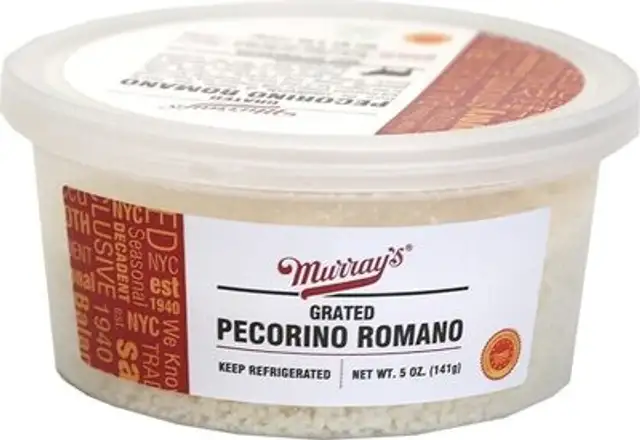 Grated pecorino romano
