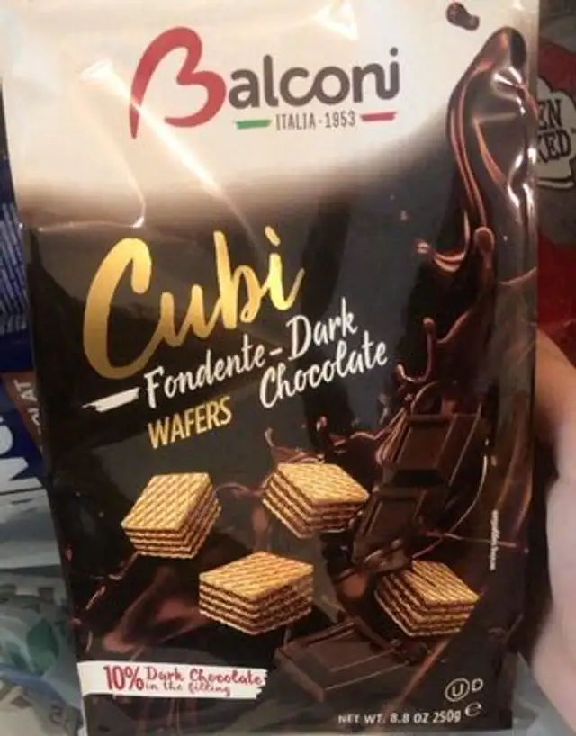 Cubi Fondente-Dark Chocolate Wafers