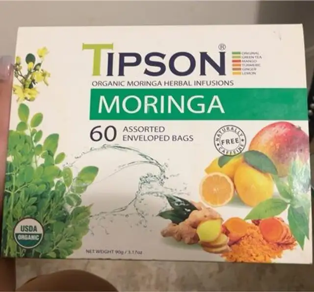 Organic moringa herbal infusions