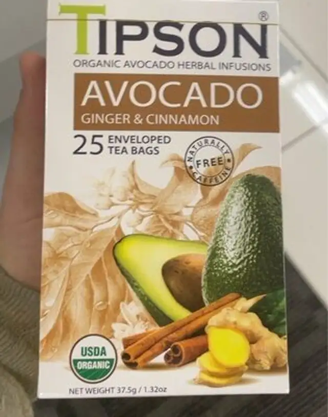 Avocadi ginger cinnamon tea