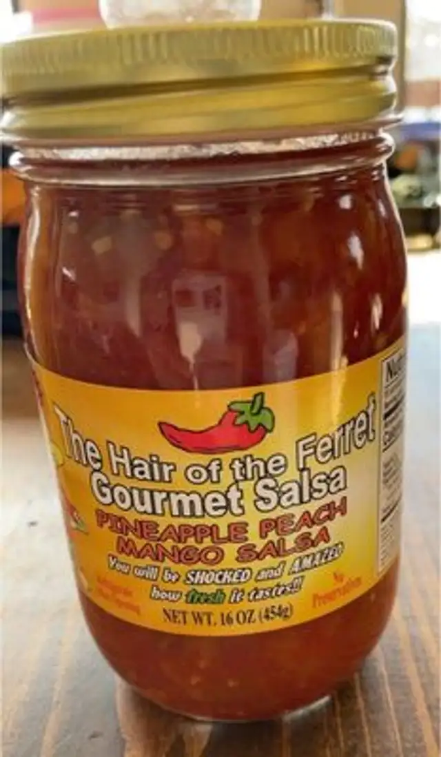 Pinrapple peach mango salsa