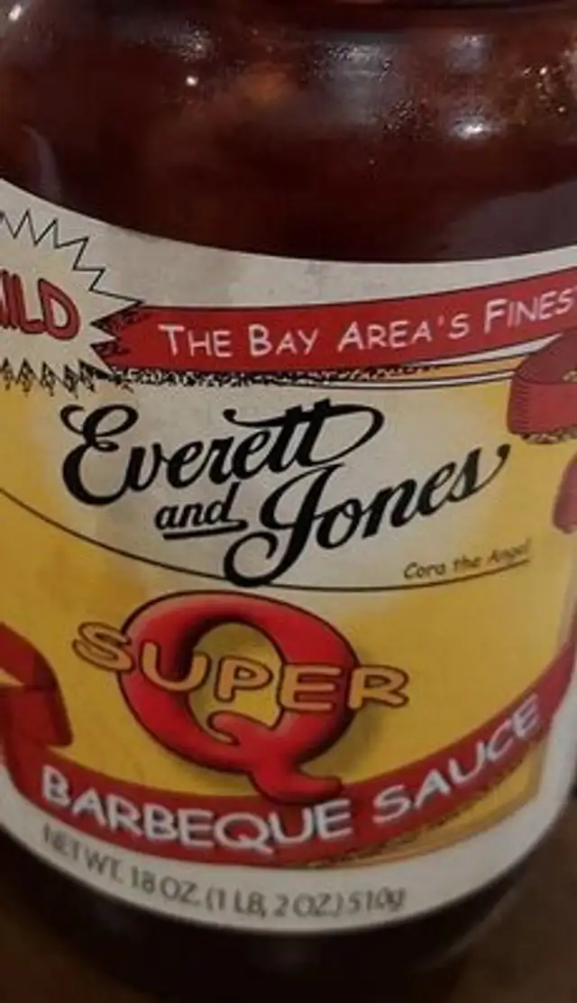 Everett and Jones Super Q Mild Barbeque Sauce
