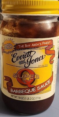 Super Q: BBQ Sauce front packaging