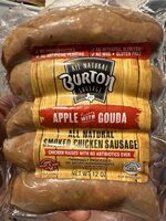 Apple With Gouda Smoked Chicken Sausage