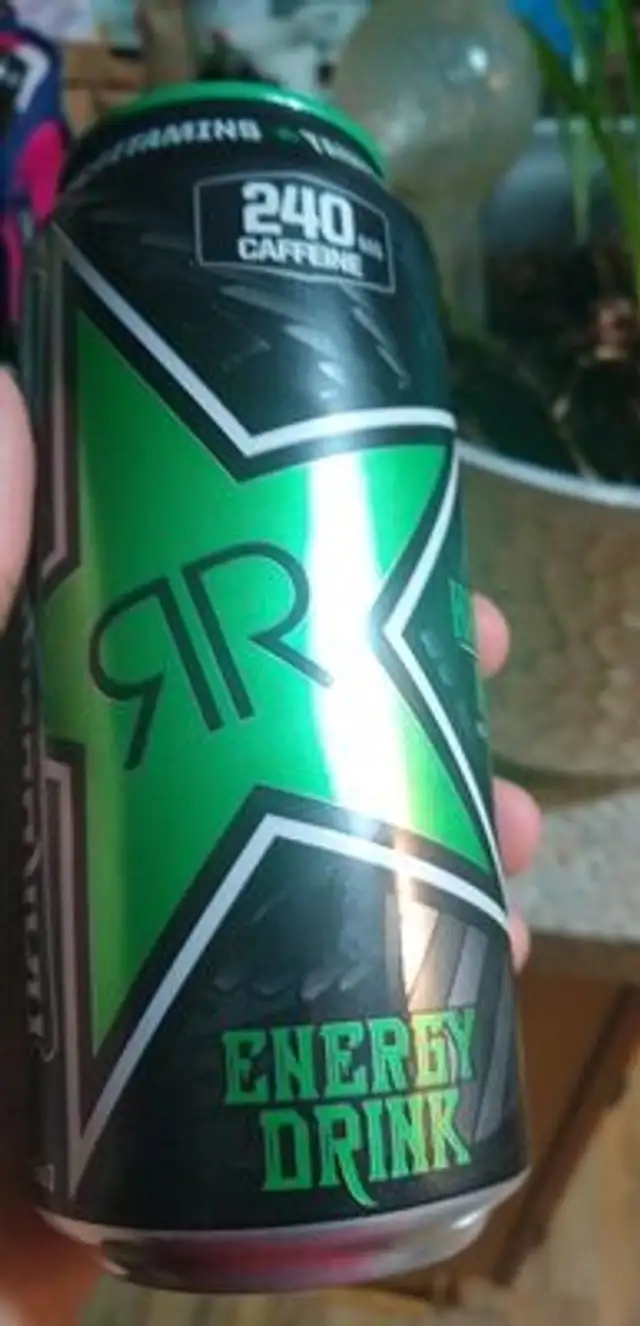 Rockstar nutrition facts table