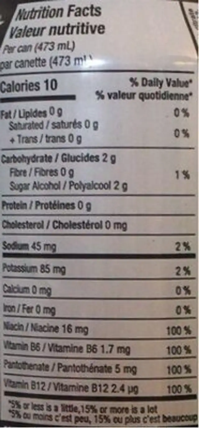Rock st☆r XD thermo barbe à papa nutrition facts table