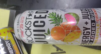 Rockstar energy Plus juice