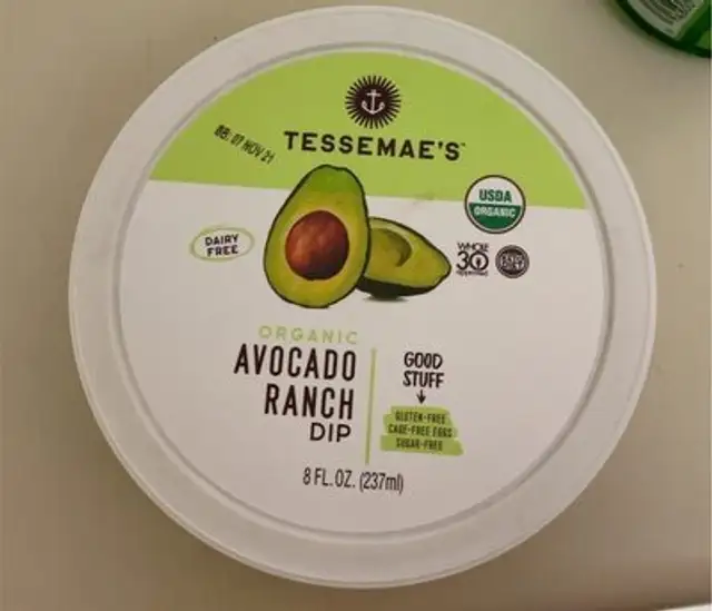 Organic Avocado Ranch Dip