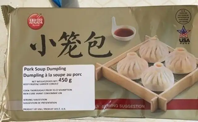 Pork soup dumpling