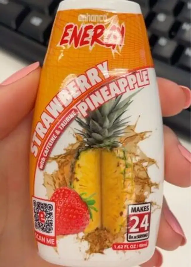 energy strawberry pineapple
