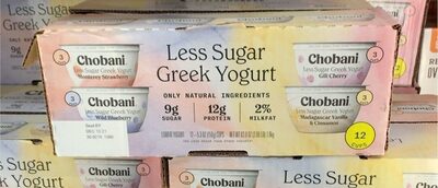 Less sugar greek yogurt