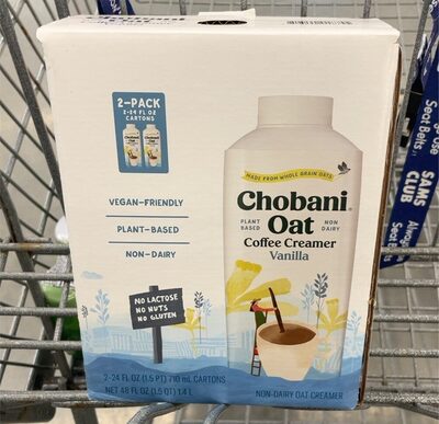 Oat Coffee Creamer Vanilla