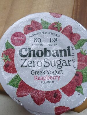 Chobani Zero. Sugar